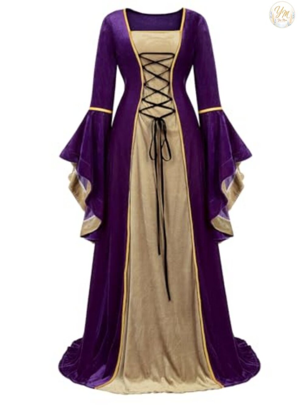 Renaissance Medieval Costume Dress Fairy Halloween Cosplay